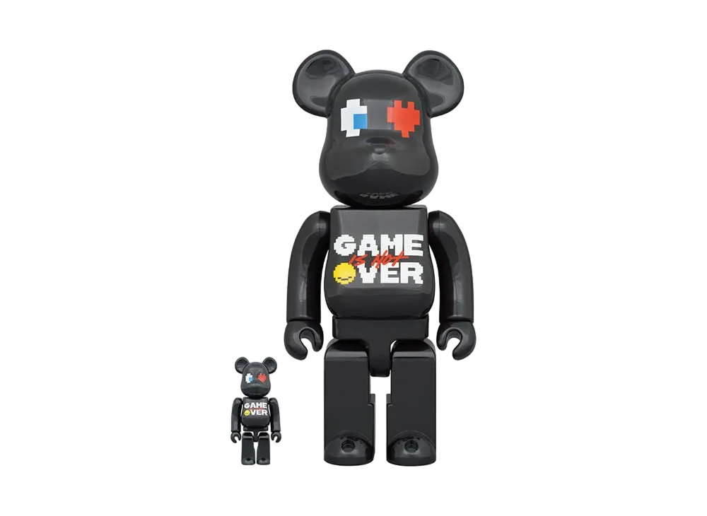 Bearbrick PAC-MAN × GRAFFLEX × 9090 × S.H.I.P&crew 100% & 400%