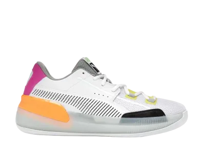 Puma Clyde Hardwood Retro Fantasy "Puma White/Orange Pop"