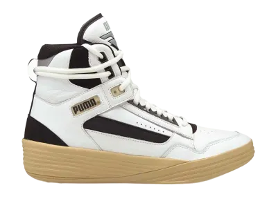 Rhude × Puma Clyde All Pro Kuzma Mid "White Black"