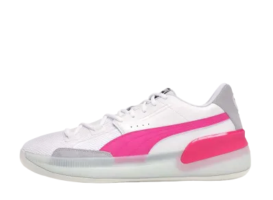 Puma Clyde Hardwood "White Pink"