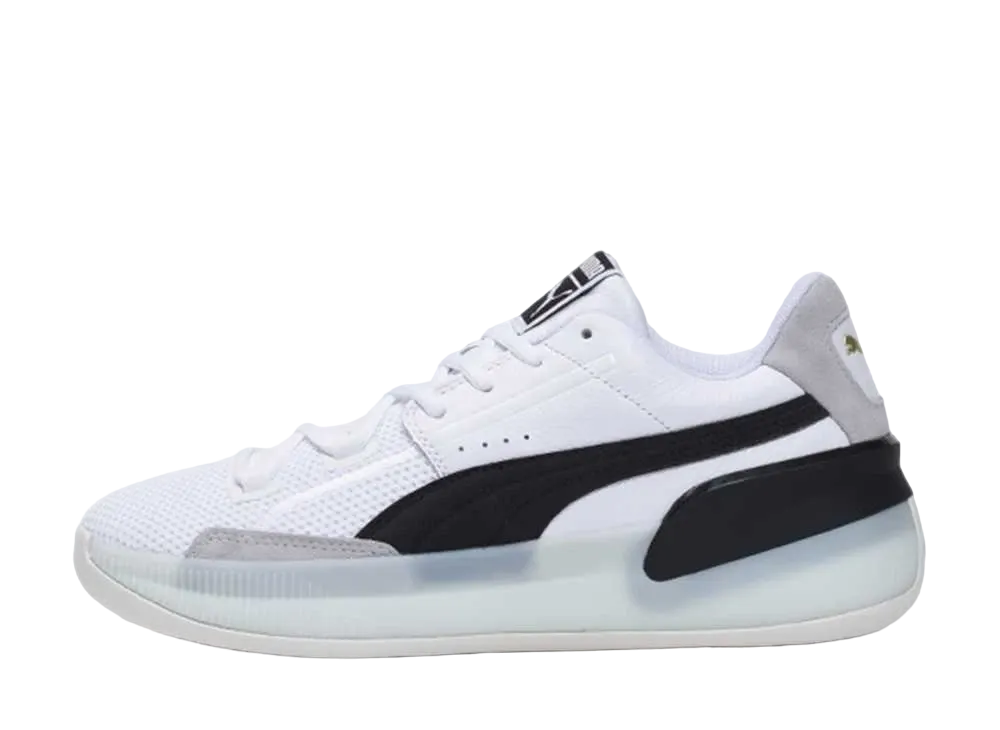 Puma Clyde Hardwood "White Black"
