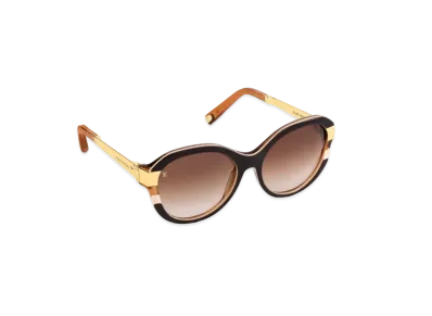 Louis Vuitton Petit Soupcon Cat Eye Sunglasses "Marron"