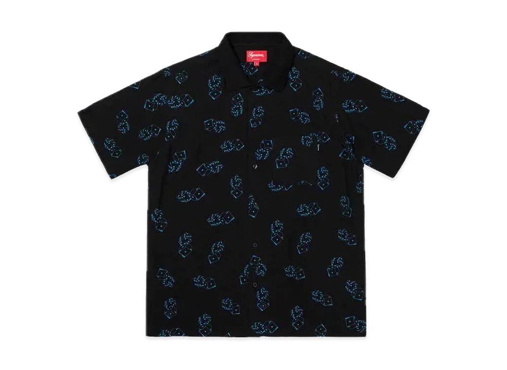Supreme Dice Rayon S/S Shirt "Black"