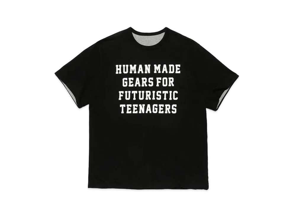 HUMAN MADE REVERSIBLE T-SHIRT "Black"