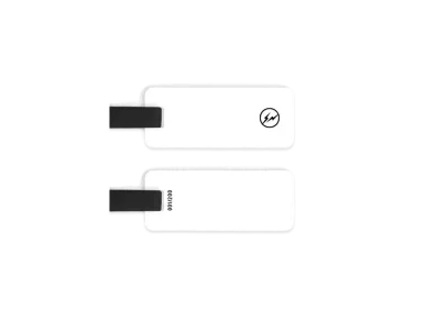 FRAGMENT CUSTOM DOUBLE SIDED Luggage Tag "White"