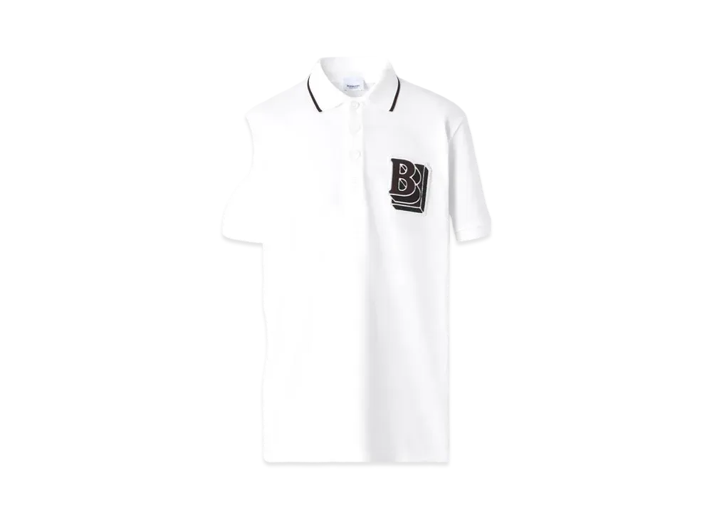 バーバリー ロゴ ポロシャツ 