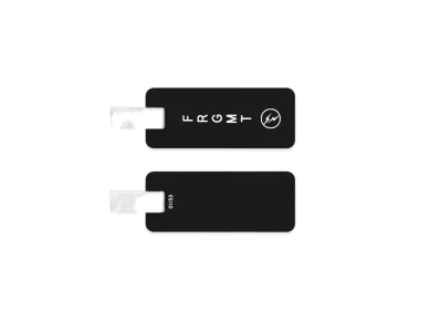 FRAGMENT CUSTOM BACK FRGMT Luggage Tag "Black"