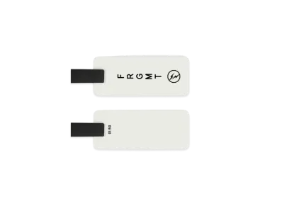 FRAGMENT CUSTOM BACK FRGMT Luggage Tag "Light Grey"