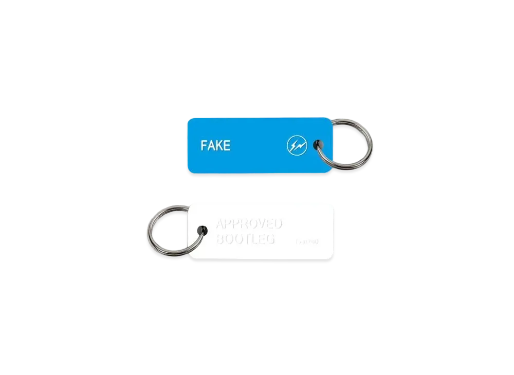 FRAGMENT FAKE Keytag "Light Blue"