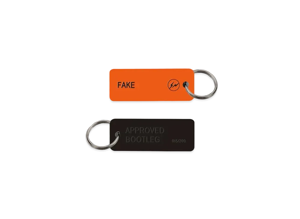 FRAGMENT FAKE Keytag "Tangerine"