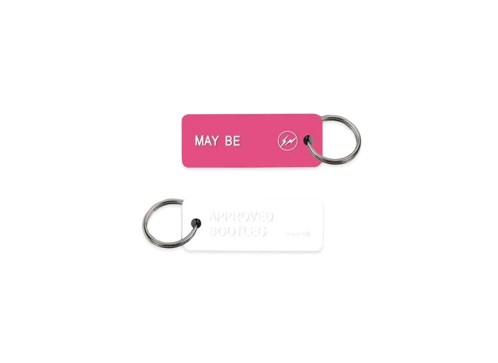 FRAGMENT MAY BE Keytag "Ribbon Pink"