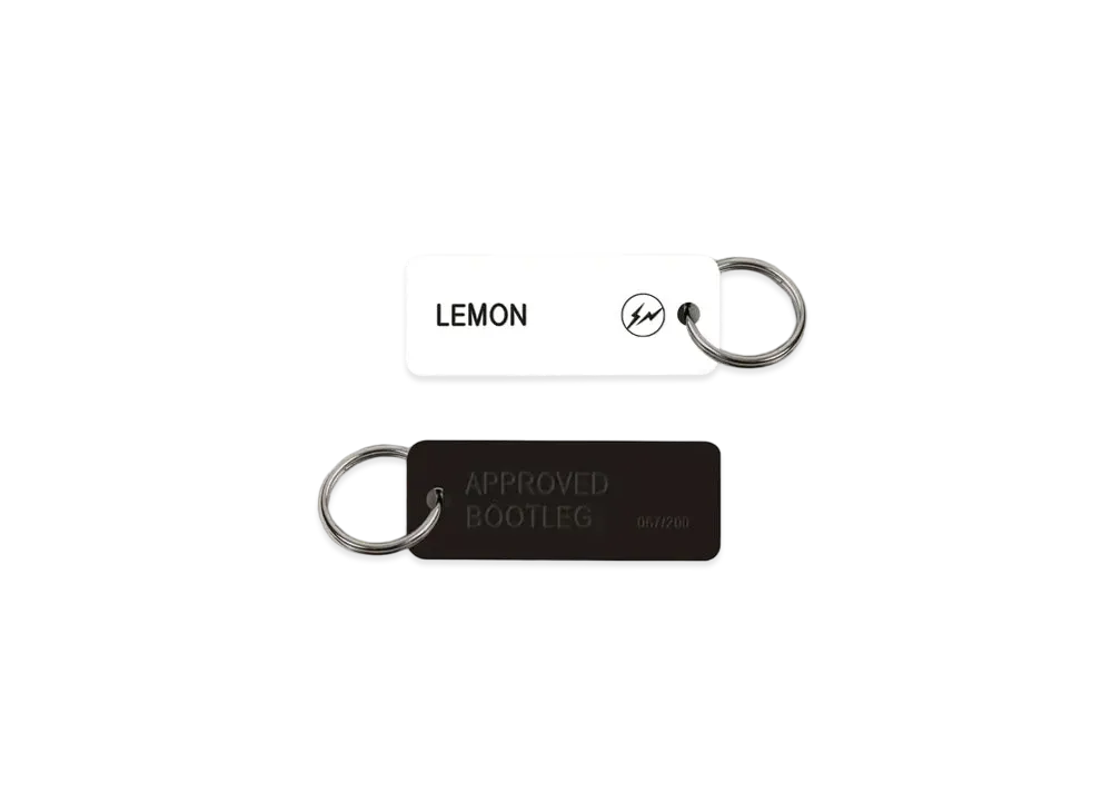 FRAGMENT LEMON Keytag "White"