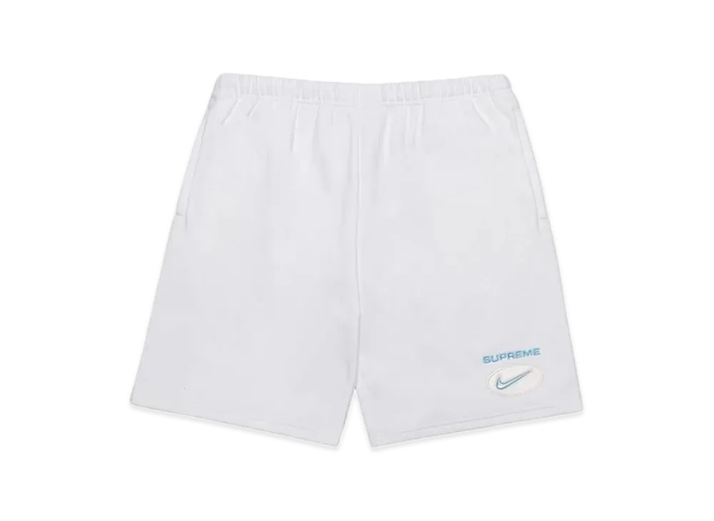 シュプリーム ナイキ ジュエル スウェットショーツ "ホワイト"