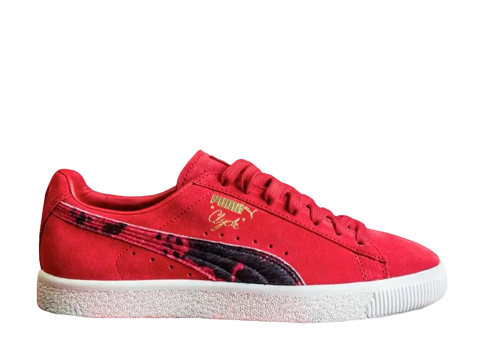 パッカー シューズ × プーマ クライド カウ スーツ "レッド"
