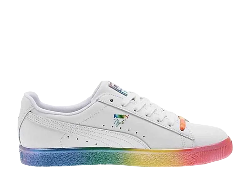 プーマ クライド プライド "ホワイト/レインボー" (2018)