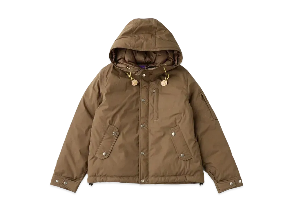 The North Face PURPLE LABEL 65/35 Mountain Short Down Parka "Taupe"