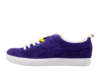 Undefeated × Puma Clyde Gametime "Violet/White-Team Yellow"