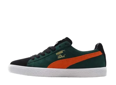 The Hundreds × Puma Clyde "Black/Grey-White" (2020)