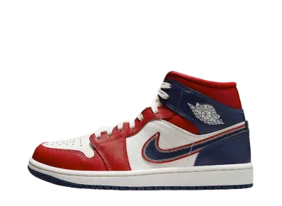 ナイキ ウィメンズ エアジョーダン1 ミッド "USA"