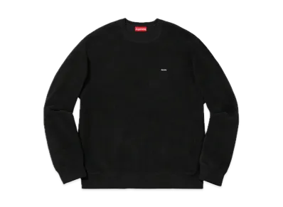 Supreme Polartec Small Box Crewneck "Black"