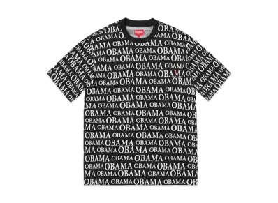 Supreme Obama Jacquard S/S Top "Black"
