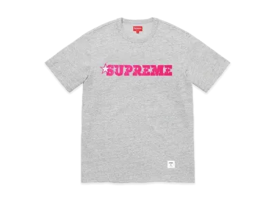 Supreme Star Logo S/S Top "Heather Grey"