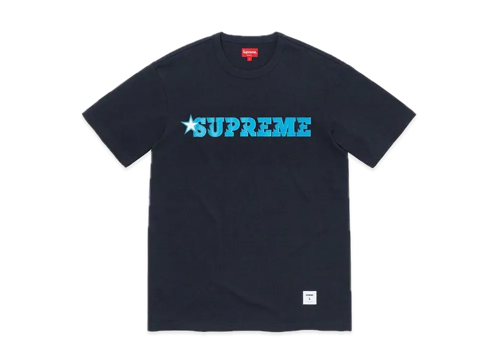 Supreme Star Logo S/S Top "Navy"