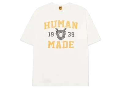 HUMAN MADE FACE LOGO T-SHIRT "White"