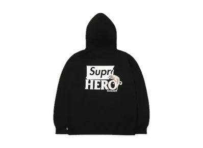Supreme / ANTIHERO Hooded Sweatshirt "Black"