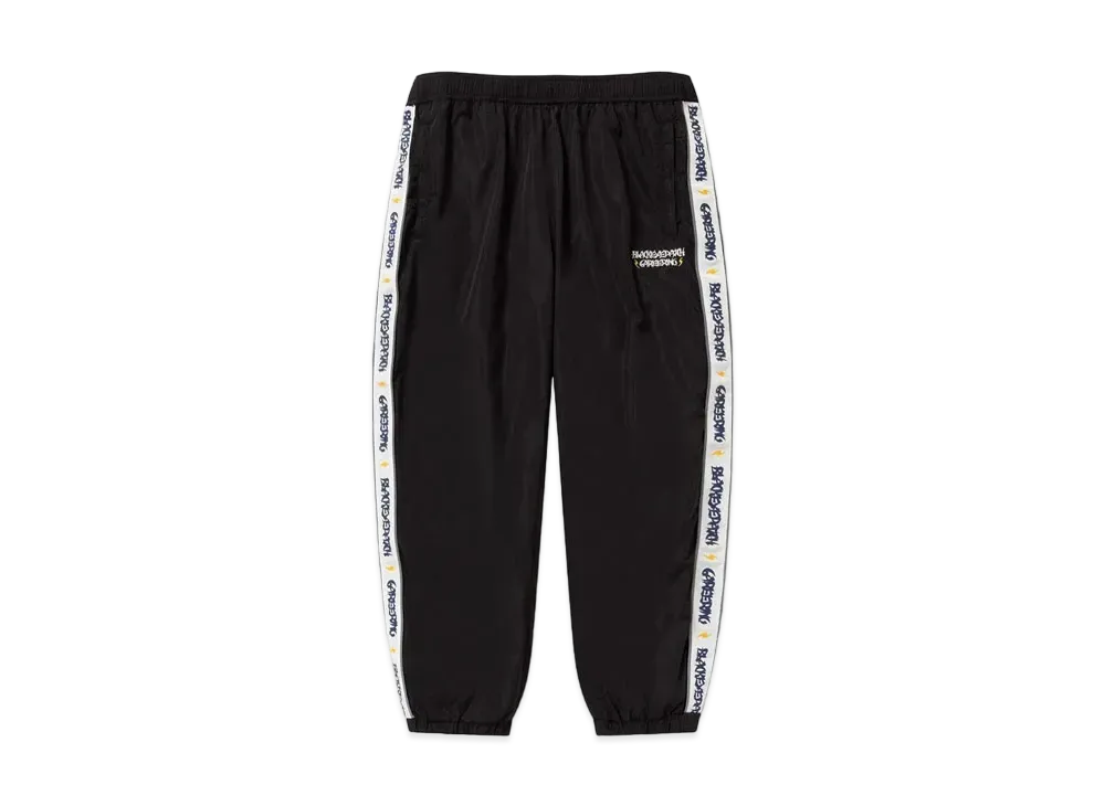 Black Eye Patch x Careering Track Pants "Black"