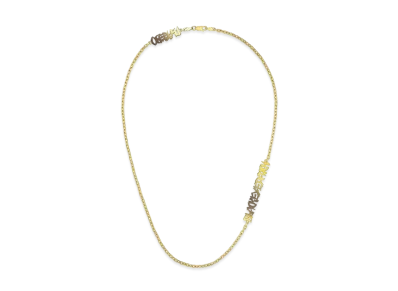 BlackEyePatch CAREERING Necklace "Gold"