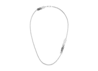 BlackEyePatch CAREERING Necklace "Silver"