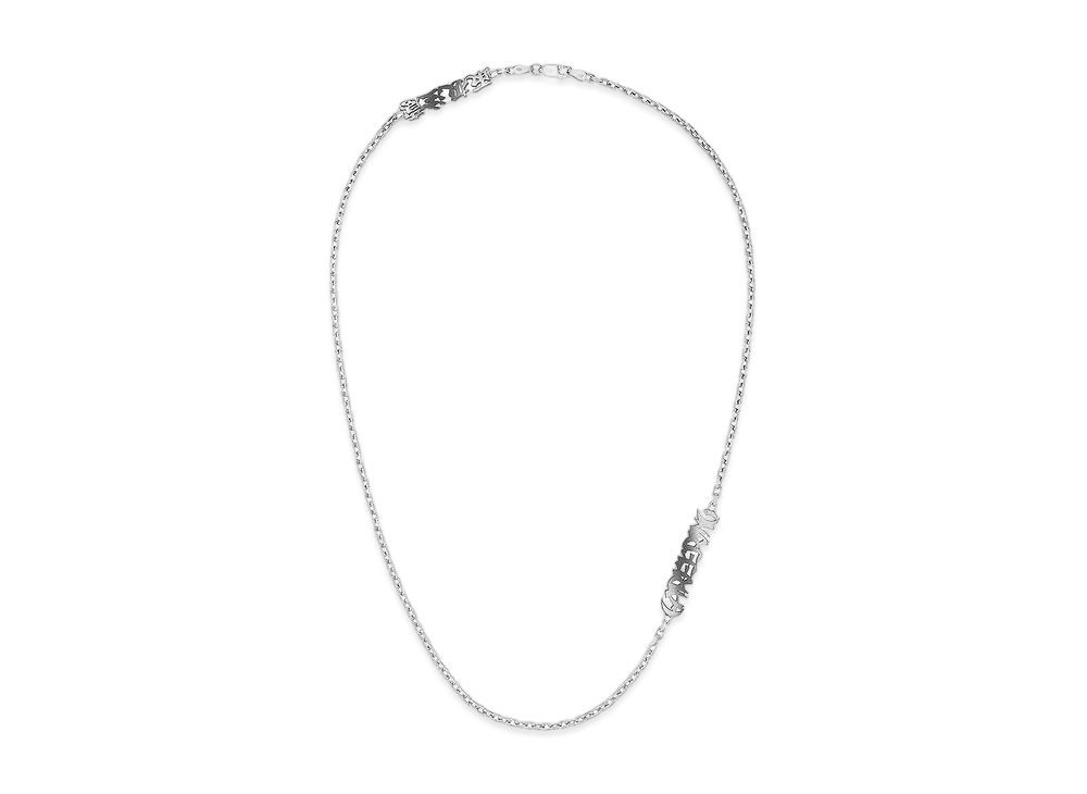 BlackEyePatch CAREERING Necklace "Silver"