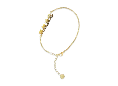 Black Eye Patch x Careering Bep002 "Handle With Care Bracelet" "Gold"