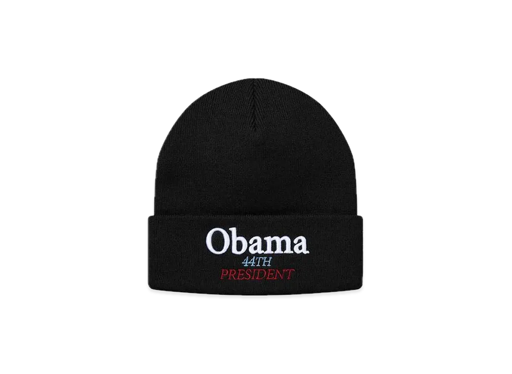 Supreme Obama Beanie "Black"