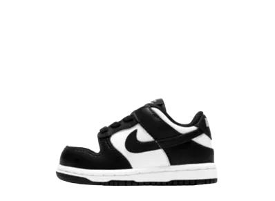 ナイキ TD ダンク ロー "ホワイト/ブラック"(キッズ)