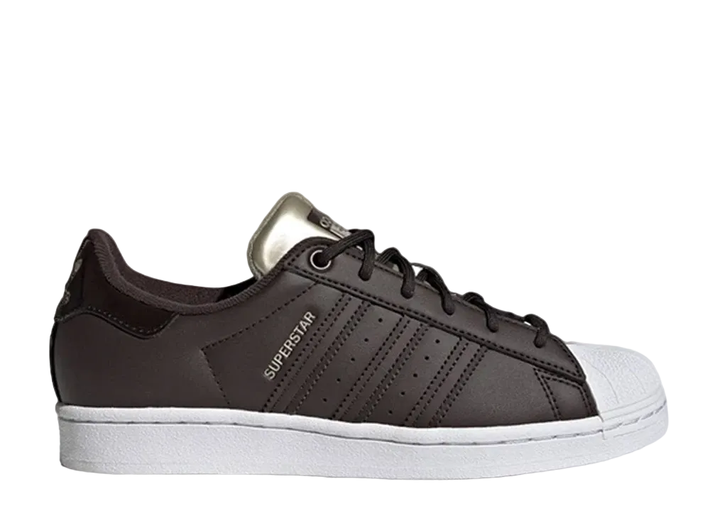 adidas Superstar "Night Brown/Footwear White"