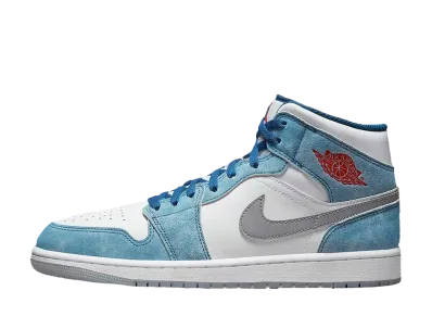 Nike Air Jordan 1 Mid SE "White/Hyper Royal/Red"
