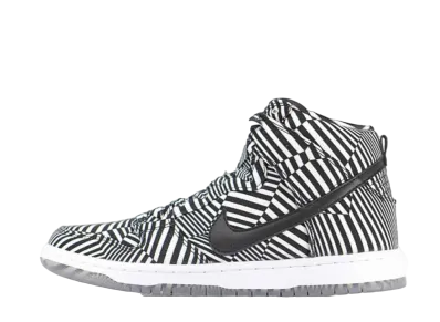 Nike Dunk High PRM SB "White/Black"