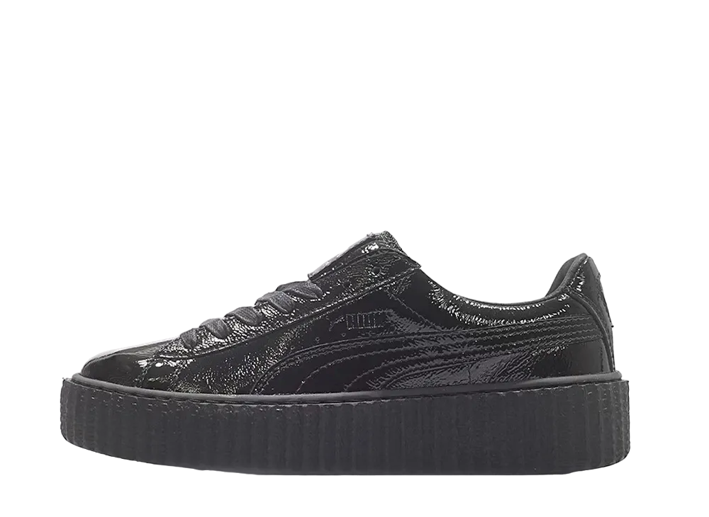 リアーナ × プーマ ウィメンズ クリーパー フェンティ クラックド レザー "ブラック"