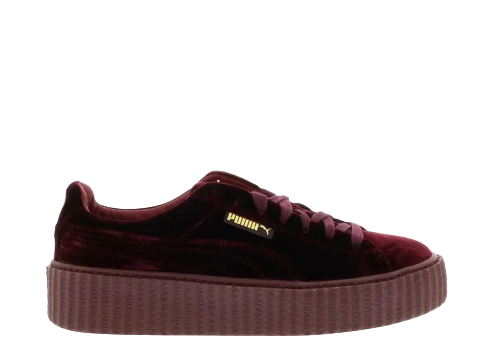 リアーナ × プーマ ウィメンズ クリーパー ベルベット フェンティ "ロイヤル パープル"