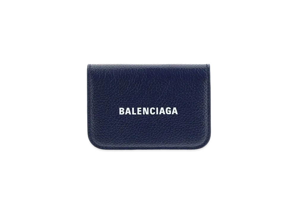 バレンシアガ キャッシュ ミニ ウォレット "ネイビー" 5938131IZI34691