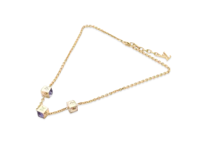 Louis Vuitton Gamble Necklace "Gold"