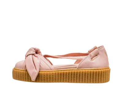 Rihanna × Puma Women's Bow Creeper Sandal Fenty "Silver Pink"