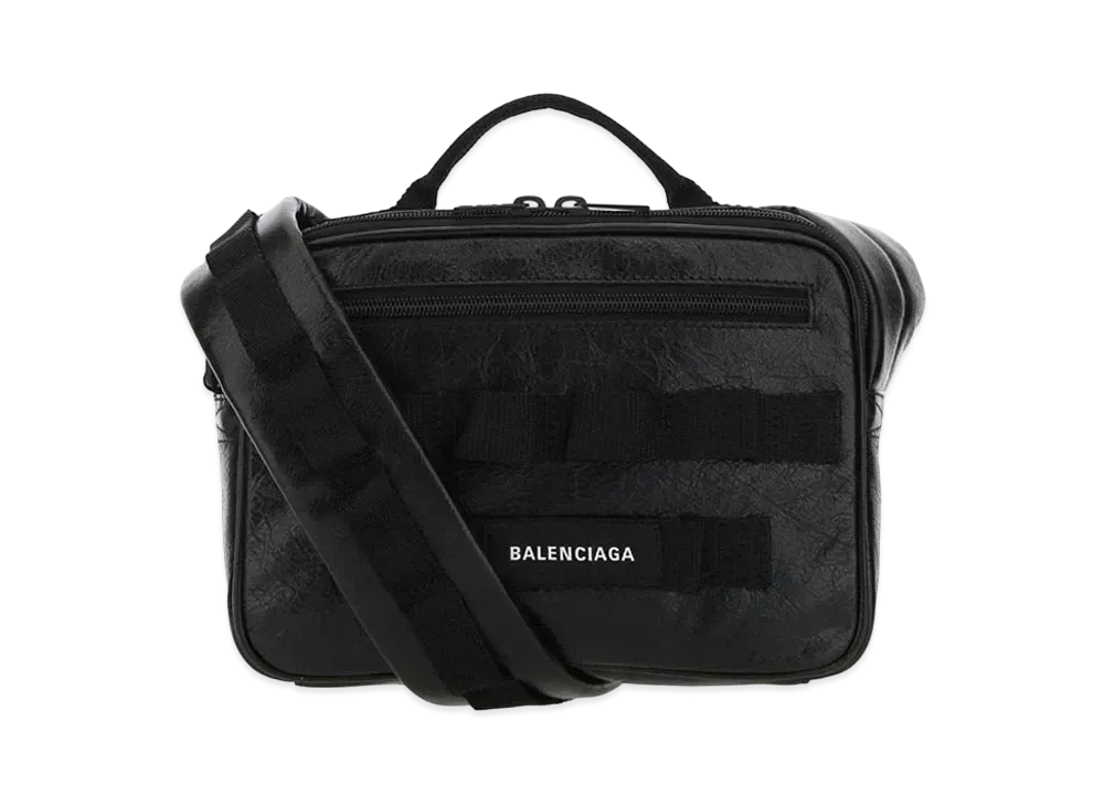 BALENCIAGA Army Pouch Shoulder Bag "Black"