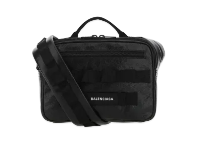 BALENCIAGA Army Pouch Shoulder Bag "Black"