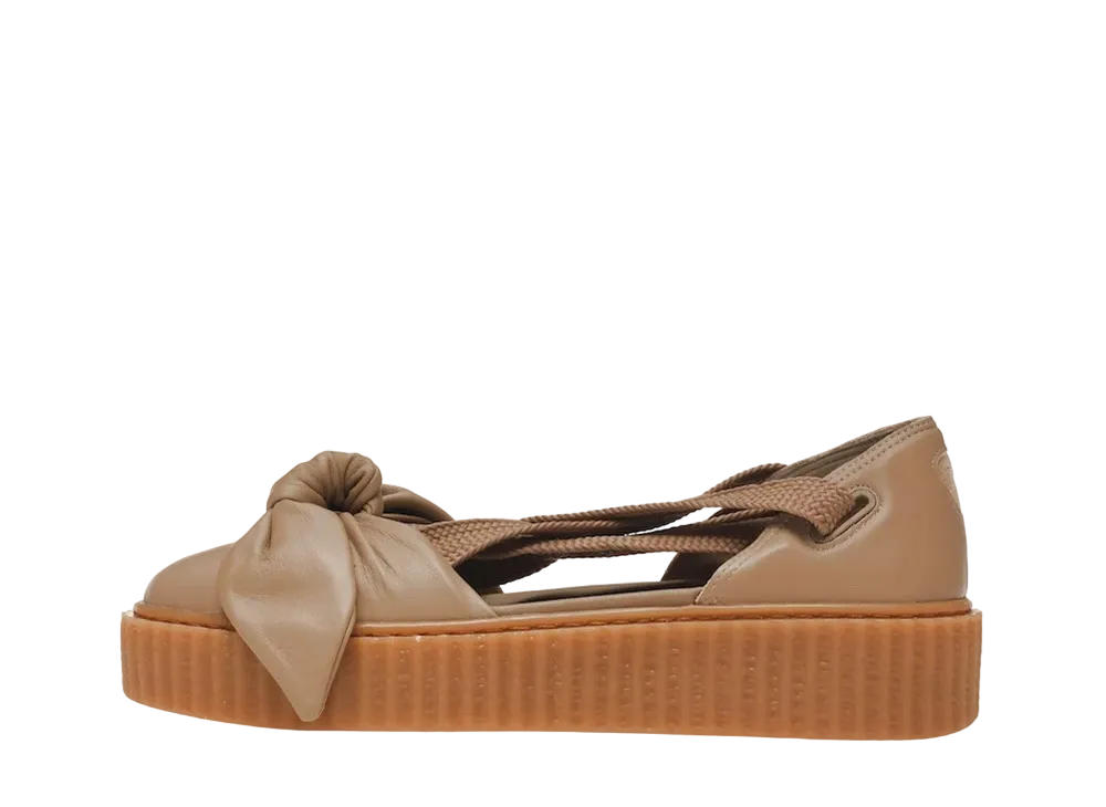 リアーナ × プーマ ウィメンズ ボウ クリーパー サンダル フェンティ "ナチュラル"