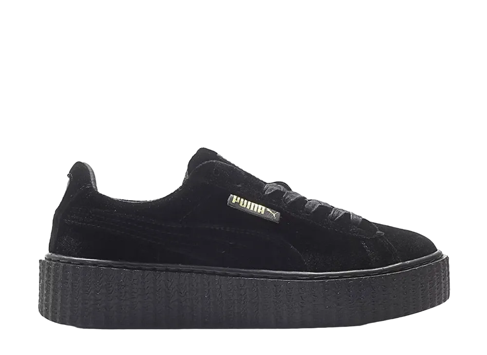 リアーナ × プーマ クリーパー ベルベット フェンティ "ブラック"