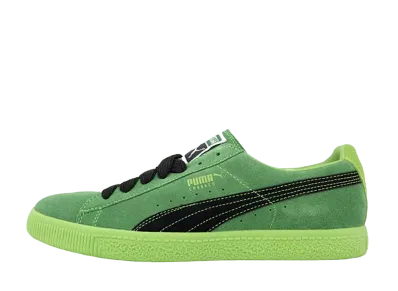 Crooked Tongues × Puma Clyde "Amazon/Black-Green Flash"
