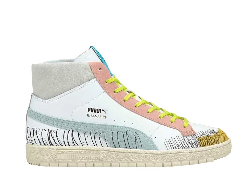 アレクサンダー ジョーン × プーマ クライド ハードウッド ニューヨーク シティ "ホワイト/オレンジ ブルー"